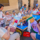 Fiestas en el barrio tarraconense de Maria Cristina