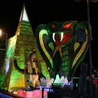 Les comparses guanyadores en el Carnaval de Calafell