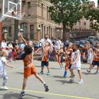 Festividad de Baloncesto organizada por la escuela de baloncesto de las Teresianas de Tarragona, que ha reunido equipos de l'Arboç, Reus, Tarragona, Tortosa y el Morell.
