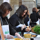Degustació de salses i concursos de cultivadors i de coure calçots a Valls.