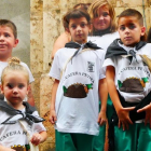 Versió infantil de la Despertada de la Cucafera amb la Cucafera Petita a les festes del Barri del Port de Tarragona