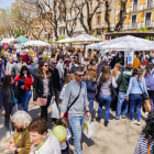 Imatges de la Diada de Sant Jordi 2019 a la Rambla Nova de Tarragona