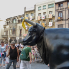 El Bou ha sortit pels carrers de Reus per celebrar les festes de Sant Pere