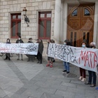 Protesta en Reus por la anulación de la multa a Gas Natural