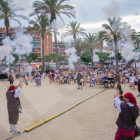 Els Gegants i Grallers de Vila-seca van ser els grans protagonistes de la jornada on també van participar trabucaires i altres elements festius del municipi.
