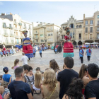 El Corpus a Reus torna a la normalitat. A la plaça del Mercadal es van repartirles tradicionals coques amb cireres.