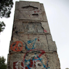 Monument en homenatge a Franco del Coll del Moro de Gandesa.
