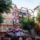 2de8 folrat dels Xiquets de Tarragona a la diada de Sant Pere al Serrallo.