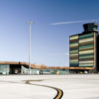 Imatge de l'exterior de l'aeroport de Reus.