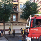 L'edifici afectat ha estat el número 30 de l'avinguda Catalunya.