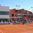 Una imagen de una semifinal del ITF Futures del 2013, en el Monterols.