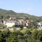 Vista aérea de Vilanova d'Escornalbou