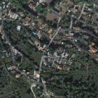 Imatge del plànol satèl·lit de la zona propera a Sant Pere i Sant Pau.