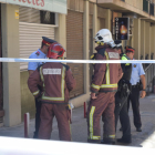 Explosión de butano con heridos en la avenida Catalunya
