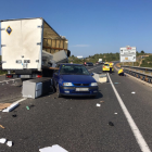 L'accident ha tingut lloc a la carretera N-340 a l'altura de Torredembarra.