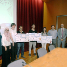 El principal objetivo del acto fue dar apoyo a los jóvenes estudiantes árabes.
