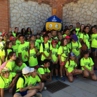 Els nens del Campus d'Estiu de la URV reben la visita del Tarracvs
