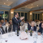 Artur Mas en el dinar amb empresaris i polítics.