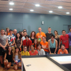 El Camp de Treball de la Riera de la Boella aplega una trentena de joves de 10 nacionalitats diferents a la Canonja