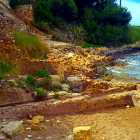 Se inicia el proceso de museización de los restos romanos de Termes de Mar