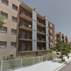 Imatge dels blocs d'habitatges al carrer Prat de la Riba.