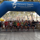 Imatge de la 30 Mitja Marató solidària del Vendrell, celebrada el passat 23 d'octubre.