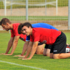 Els jugadors del Reus preparen l'inici de la temporada.
