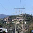 Las torres de alta tensión de El Pinar, en una imagen de archivo.