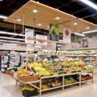 Imagen de archivo del interior de un supermercado Veritas.