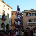 5de7 dels Castellers d'Altafulla a la Diada de les Cultures celebrada a la plaça del Pou.