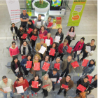 Las treinta y ocho nuevas parejas del programa Voluntariat per la llengua del CNL del Área de Reus.