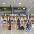 Una imatge d'arxiu de l'interior de la terminal de l'Aeroport de Reus.