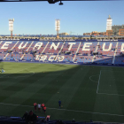 El Estadio Ciudad de Valencia, momentos antes de empezar el duelo.