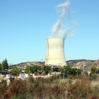 Vista general de la central nuclear d'Ascó.