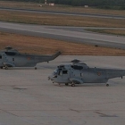 A l'exercici hi han participat dos helicòpter