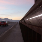Imagen de la C-42 a su paso por el Puente del Milenario