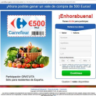 Nueva estafa con vals de descuento de 500€ para Carrefour