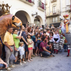 El Águila pequeña se ha presentado en societata acompañada de la de Vilafranca.