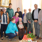 Homenaje a Francisca Pons, vecina centenaria de Xerta