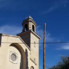 Imagen del palo situado en la plaza de la iglesia de Sant Ramon de Comarruga.