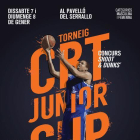 Imatge del cartell promocional de la CBT Junior Cup.