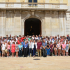 Fotografia de grup dels participants al Congrés Mundial del Carilló