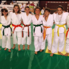 Imatge dels alumnes de judo del Reus Ploms que van participar a la competició.