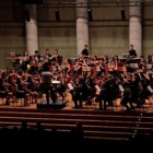 Imagen de archivo de los alumnos de la Escuela y Conservatorio de la Diputación en Tarragona en un concierto.