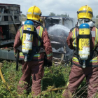 Cremen dos camions a l'A7 entre Cambrils i Vila-seca sense danys personals