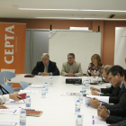 Los representantes del mundo empresarial se reunieron este lunes en el Consell Comarcal del Tarragonès.