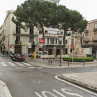 Es repararà el bust de Bartrina de la plaça Catalunya, que variarà el trànsit al setembre