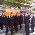 Salou dice el último adiós al policía muerto en un accidente de moto