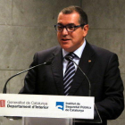 Plano medio del conseller de Interior, Jordi Jané.