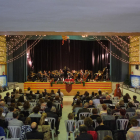 Imatge del concert de l'Orquestra Pirelli a Perafort.